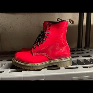 Doc Martins; lightly worn.